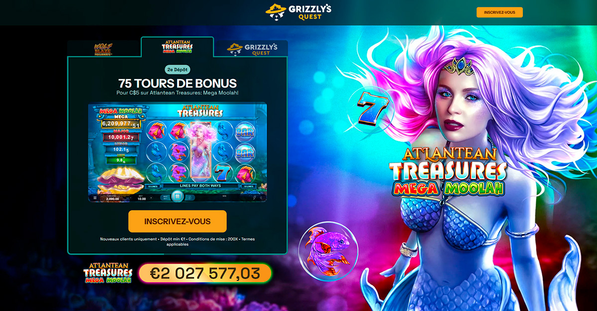 bonus spécial Grizzly's Quest 2